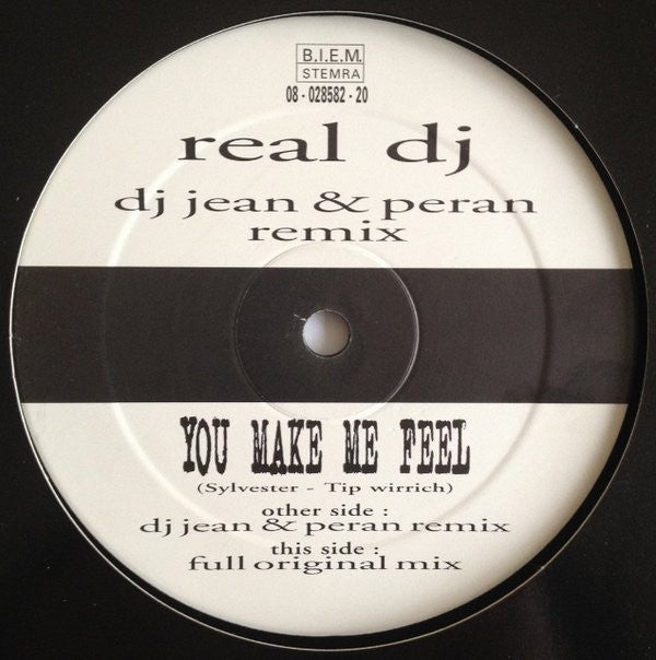 Real DJ : You Make Me Feel (12")
