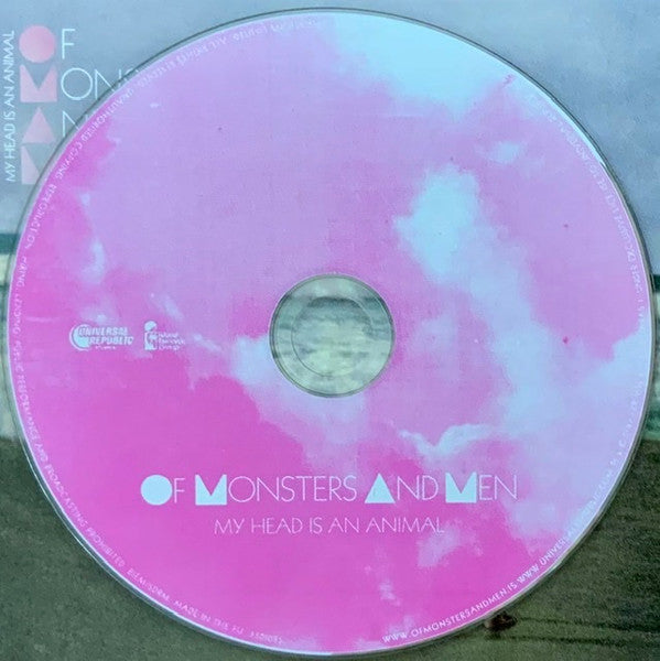 Of Monsters And Men : My Head Is An Animal (CD, Album, RP, Dig)