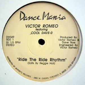 Victor Romeo Featuring Cool Dave-O : Ride The Ride Rhythm (12")