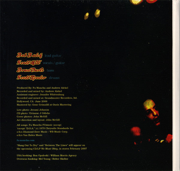 Fu Manchu : Hung Out To Dry (7", Ltd + CD, Maxi)