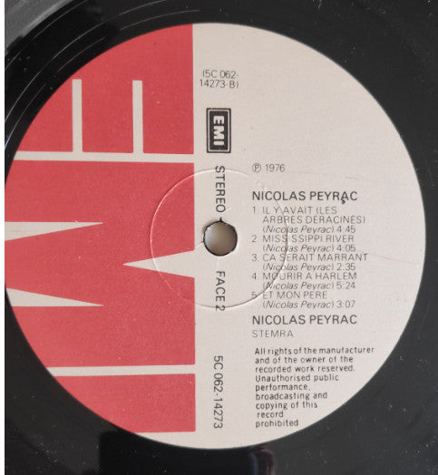 Nicolas Peyrac : Nicolas Peyrac (LP, Album)