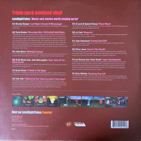 Turin Brakes : LateNightTales (3xLP, Comp)