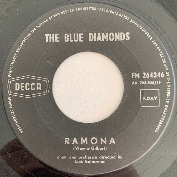 The Blue Diamonds : Ramona (7", Single)