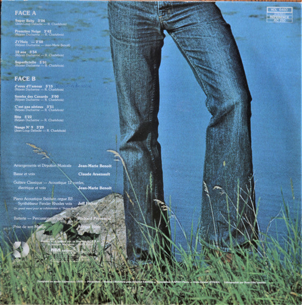 Robert Charlebois : Solide (LP, Album, Gat)