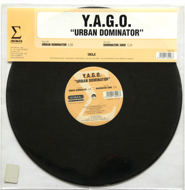 Y.A.G.O. : Urban Dominator (12")