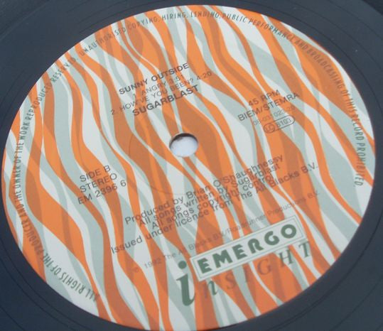 Sugarblast : Sunny Outside (12", EP)
