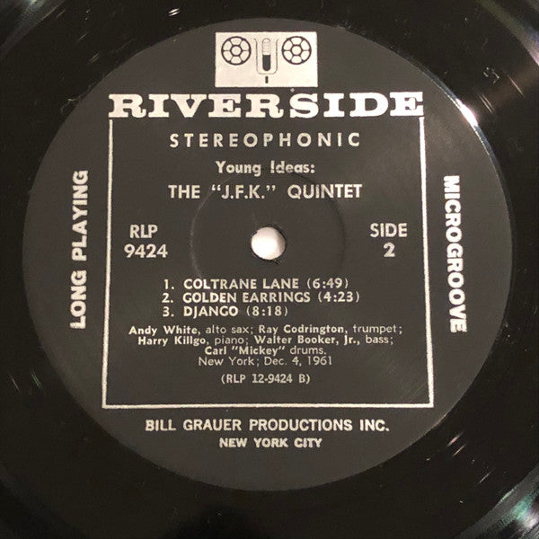 The "J.F.K." Quintet* : Young Ideas (LP, Album, No )