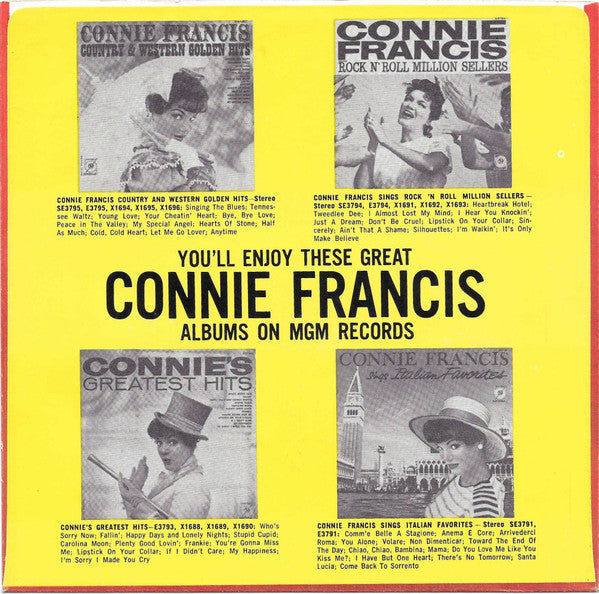Connie Francis : My Heart Has A Mind Of Its Own (7")