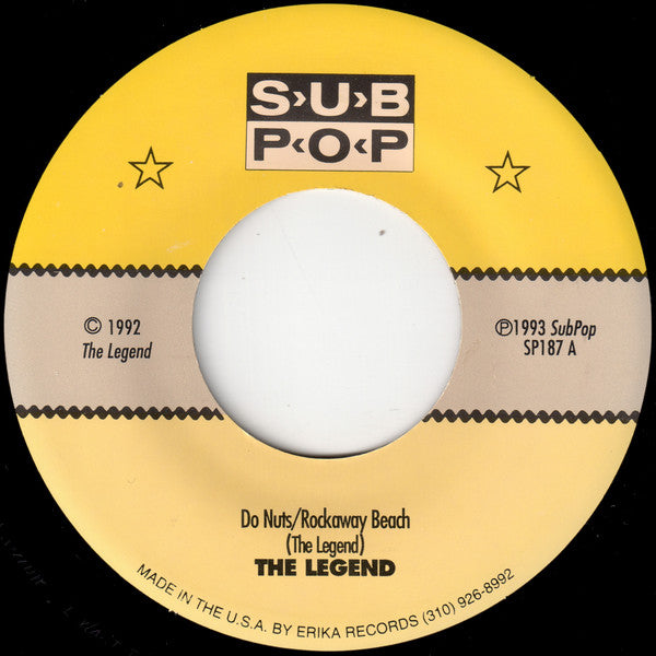 The Legend : Do Nuts b/w Rockaway Beach plus Roses (7")