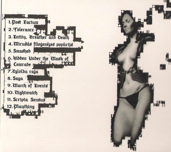 Scripta Sensus : Conscious And Unconscious Subjective Reactions... (CD, Album, dig)