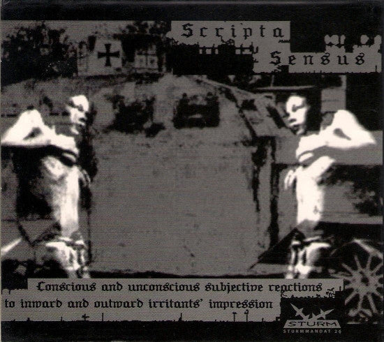 Scripta Sensus : Conscious And Unconscious Subjective Reactions... (CD, Album, dig)