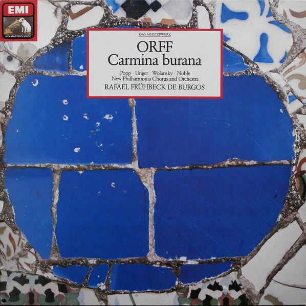 Orff*, Popp*, Noble*, Wolansky*, Unger*, New Philharmonia Chorus And Orchestra*, Rafael Frühbeck De Burgos : Carmina Burana (LP)