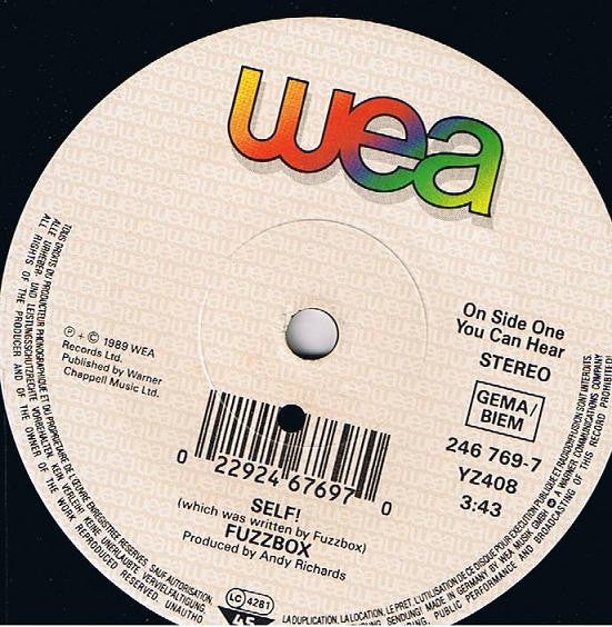 We've Got A Fuzzbox And We're Gonna Use It : Self! (7", Single, Sma)