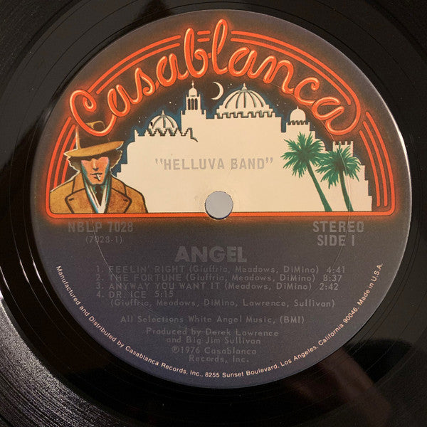 Angel (24) : Helluva Band (LP, Album, Ter)