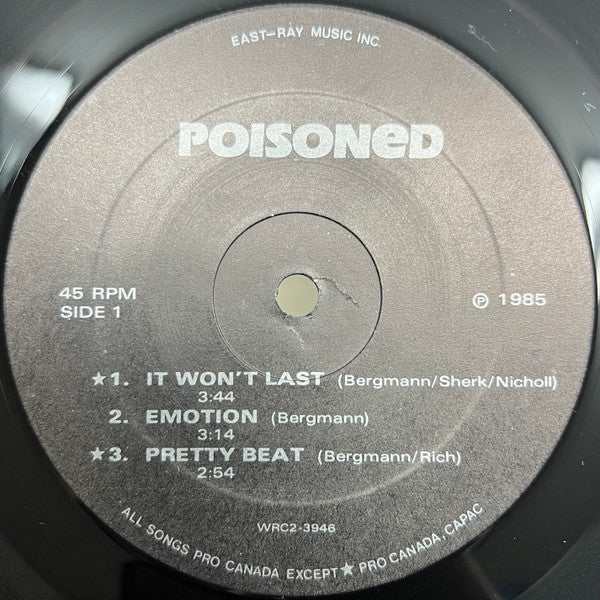 Poisoned : Poisoned (12", EP)