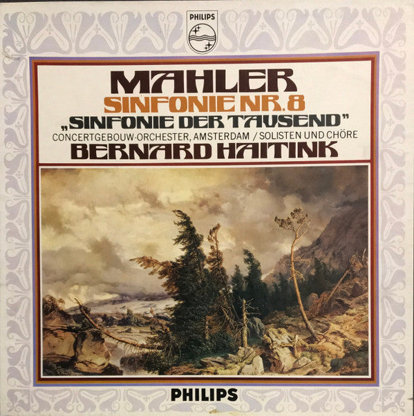 Gustav Mahler - Concertgebouworkest Conducted By Bernard Haitink : Sinfonie Nr. 8, "Sinfonie Der Tausend" (Box + 2xLP)