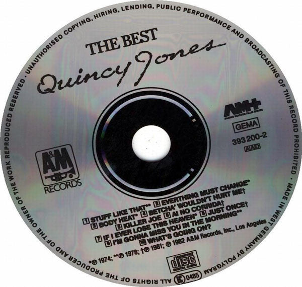 Quincy Jones : The Best (CD, Comp)