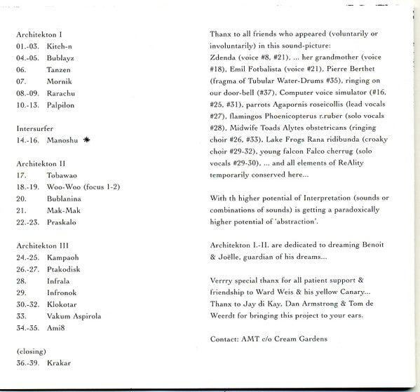 Artificial Memory Trace : Vol. 7: Ritmax Asimetra (CD, Album, RE)