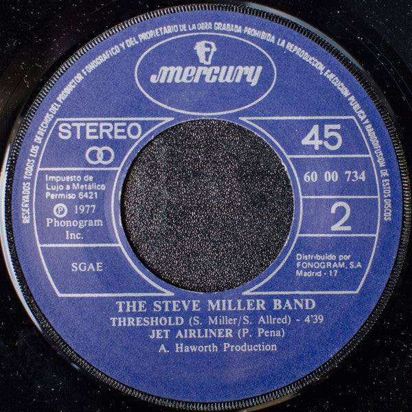 The Steve Miller Band* : Heart Like A Wheel (7", Single)