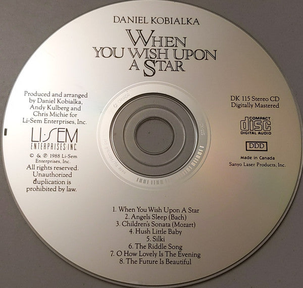Daniel Kobialka : When You Wish Upon A Star (CD, Album)