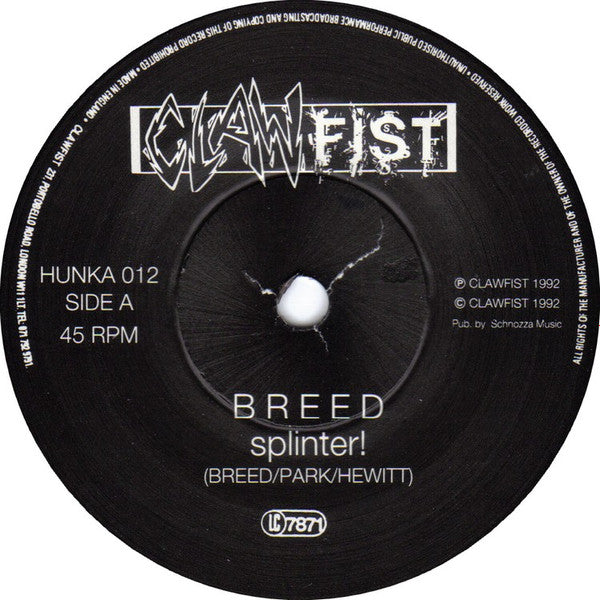 Breed (2) : Splinter! (7")