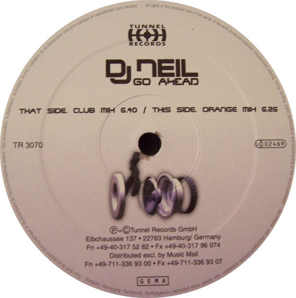 DJ Neil : Go Ahead (12")