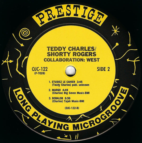 Teddy Charles / Shorty Rogers : Collaboration: West (LP, Comp, RE)