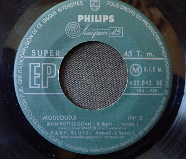 Mouloudji : 3 - La Complainte De La Butte (7", EP)