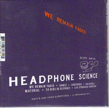 Headphone Science : We Remain Faded (CD, Album)