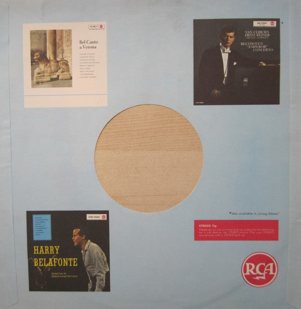 Van Cliburn, Fritz Reiner, Chicago Symphony Orchestra - Ludwig van Beethoven : "Emperor" Concerto (LP, Album)