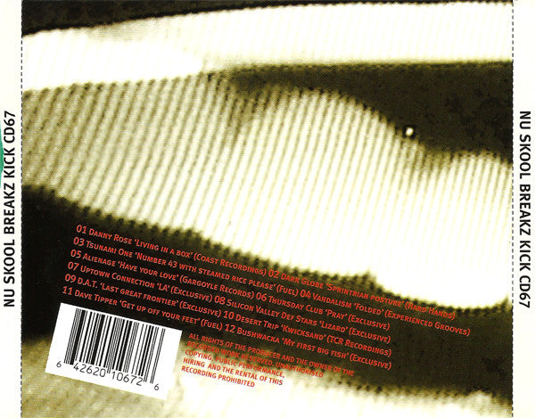 Rennie Pilgrem : Nu Skool Breakz (CD, Comp, Mixed)