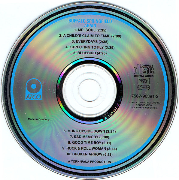 Buffalo Springfield : Buffalo Springfield Again (CD, Album, RE)