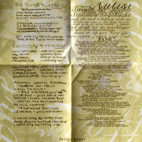 The Notorious Love Affair : Das Wundenlecken (7")