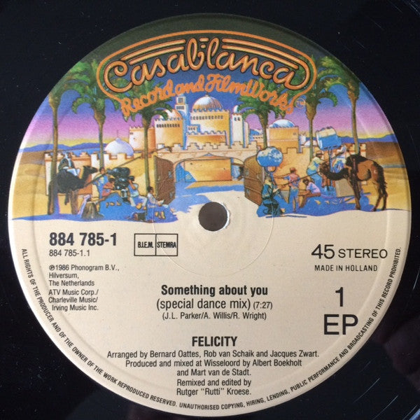 Felicity : Something About You (12", EP)
