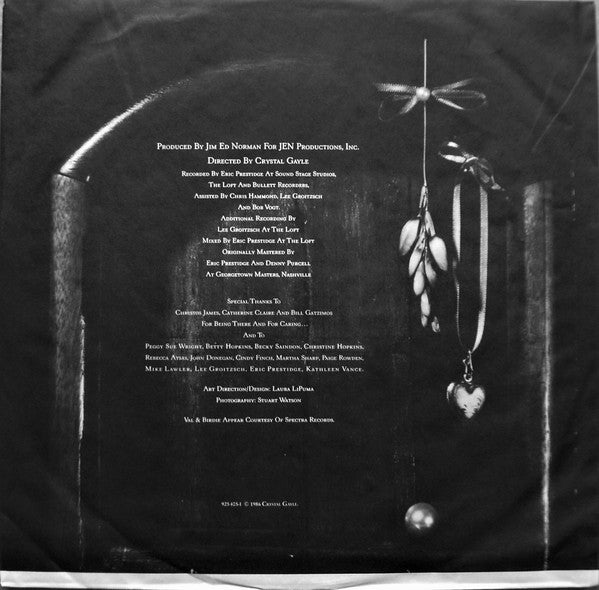 Crystal Gayle : Straight To The Heart (LP, Album)