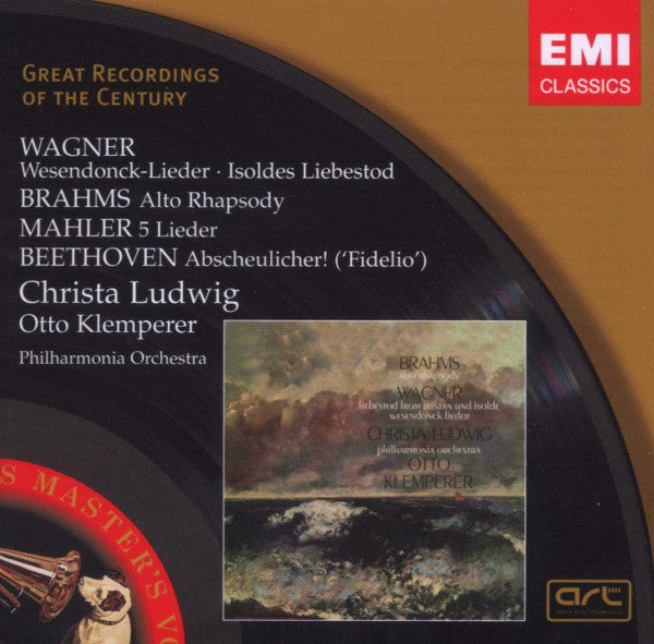Richard Wagner, Johannes Brahms, Gustav Mahler, Ludwig van Beethoven : Great Recordings Of The Century (CD, Comp, RM)