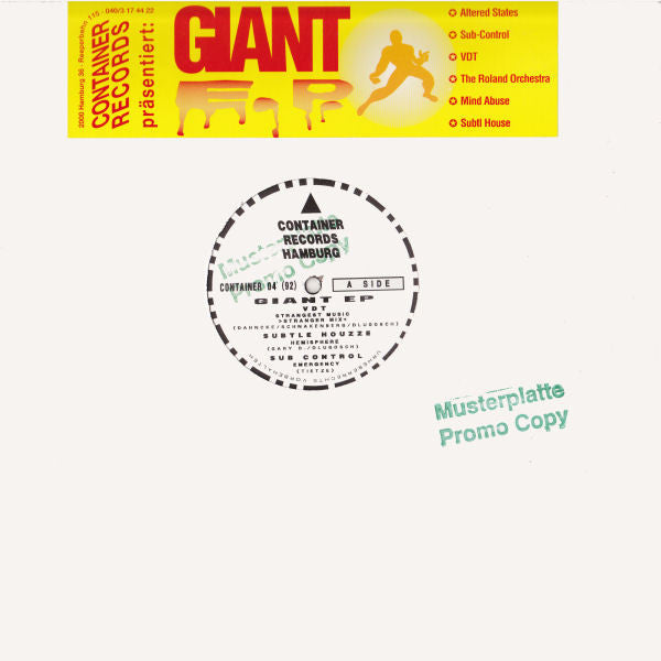 Various : Giant EP (12", EP)