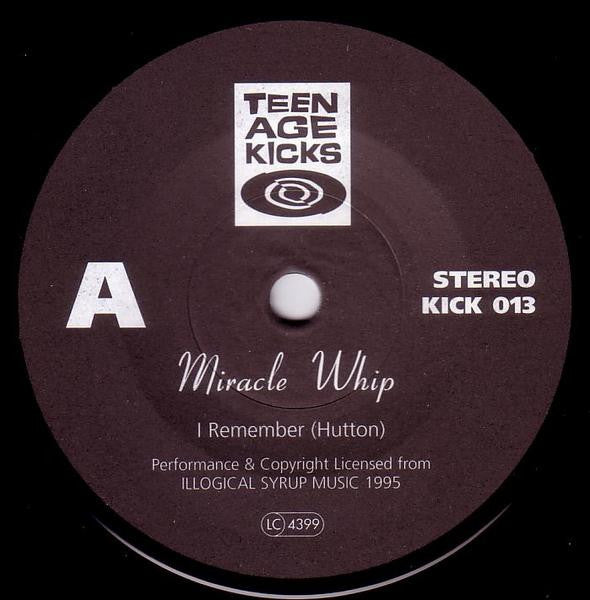 Miracle Whip : I Remember (7", Single, Ltd)