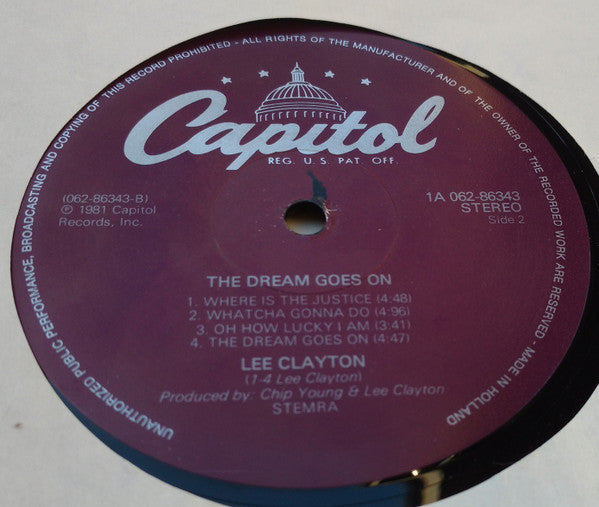 Lee Clayton : The Dream Goes On (LP, Album)
