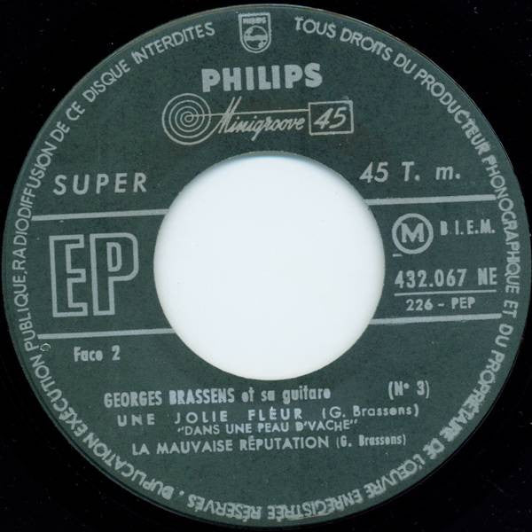 Georges Brassens : Nº 3 (7", EP)