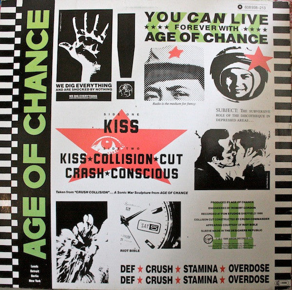 Age Of Chance : Kiss (12", Single)