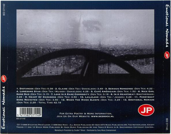 JP den Tex : Emotional Nomads (CD, Album)