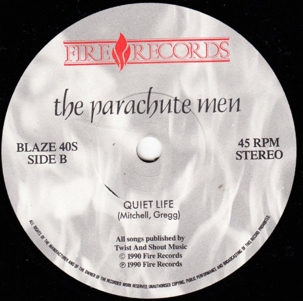 The Parachute Men : Every Other Thursday / Quiet Life (7", Single)