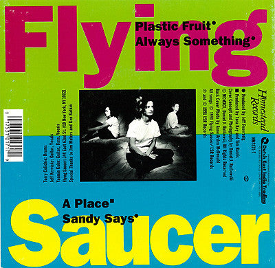 Flying Saucer (2) : Plastic Fruit (7", Blu)
