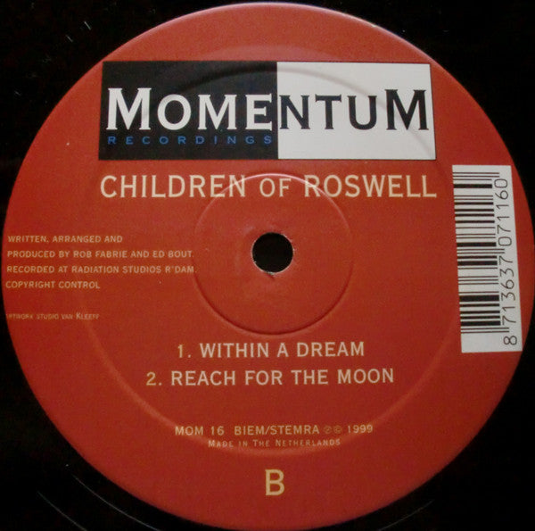 Children Of Roswell : Missing Time (12", Com)
