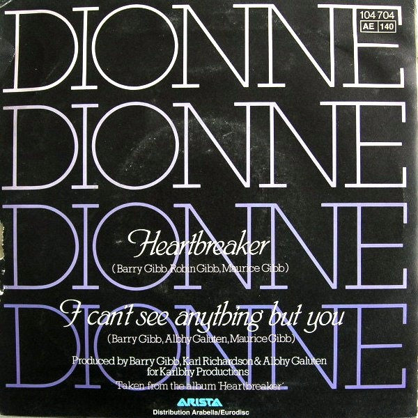Dionne Warwick : Heartbreaker (7", Single)