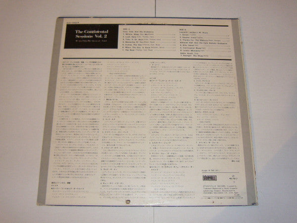 Various : The Continental Sessions Volume 2  (LP, Mono)