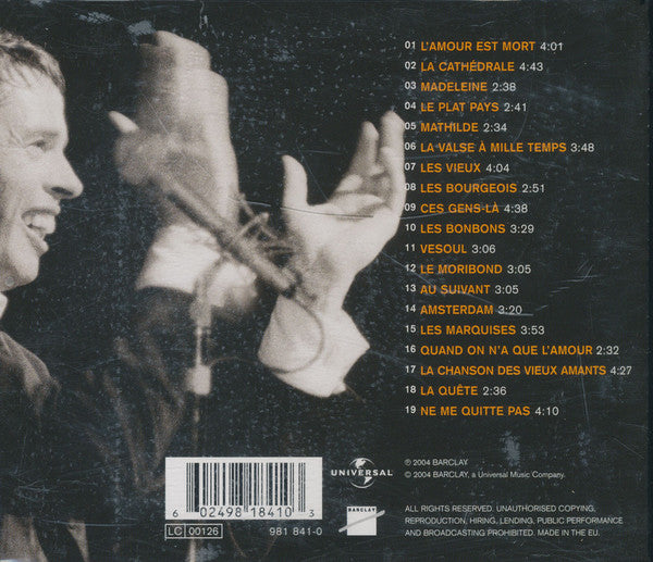 Jacques Brel : Infiniment (CD, Comp, RM)