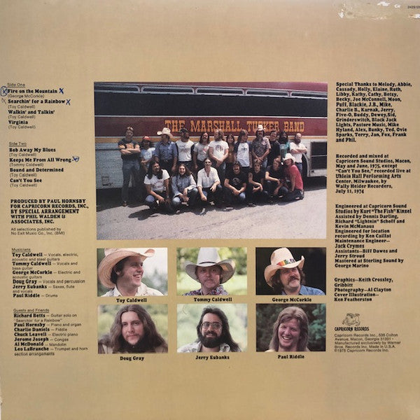 The Marshall Tucker Band : Searchin' For A Rainbow (LP, Album)