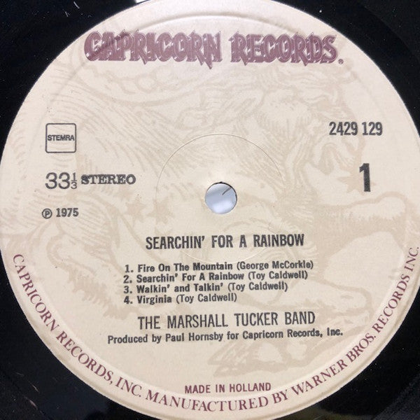 The Marshall Tucker Band : Searchin' For A Rainbow (LP, Album)